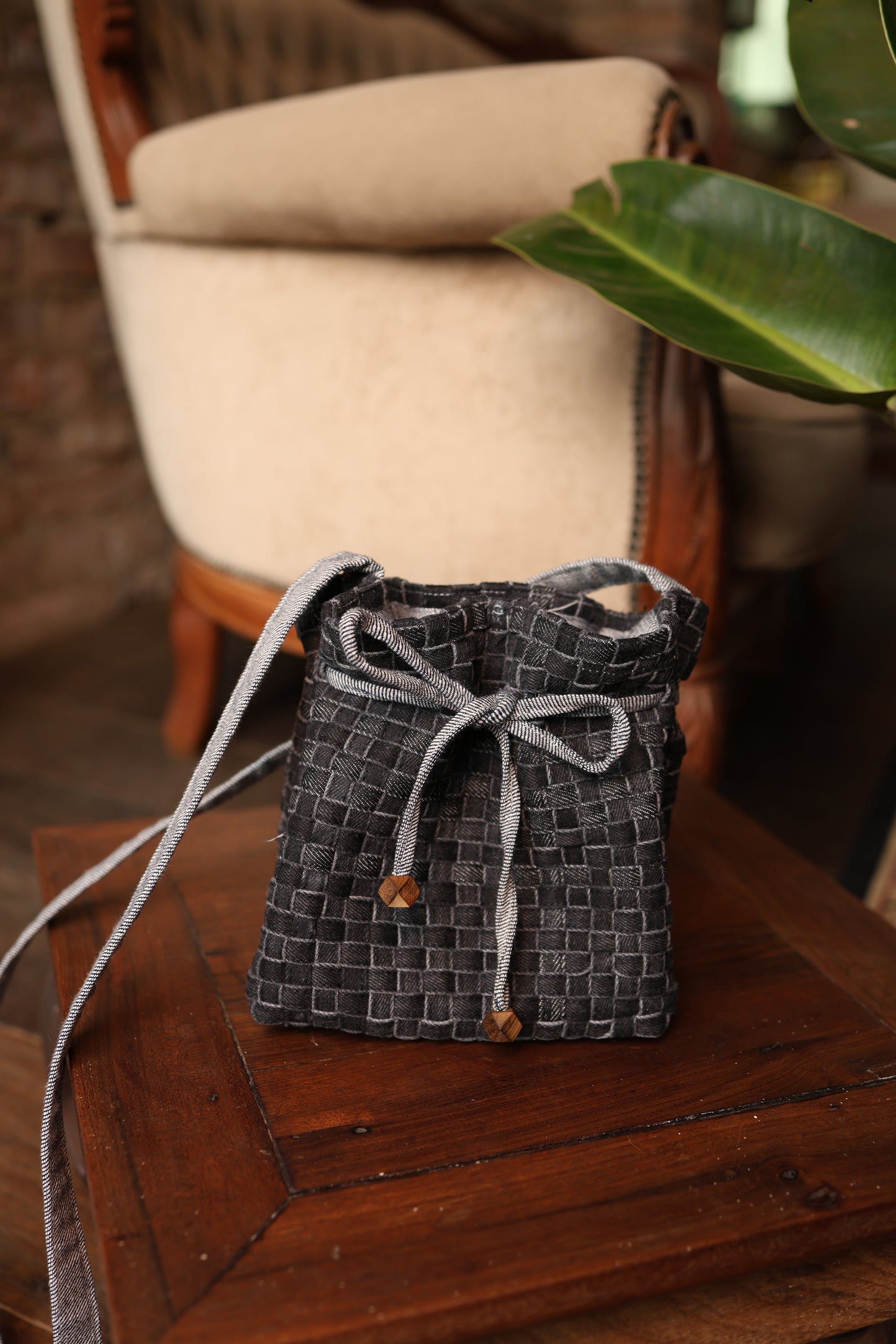 Bolsa jeans Alice black