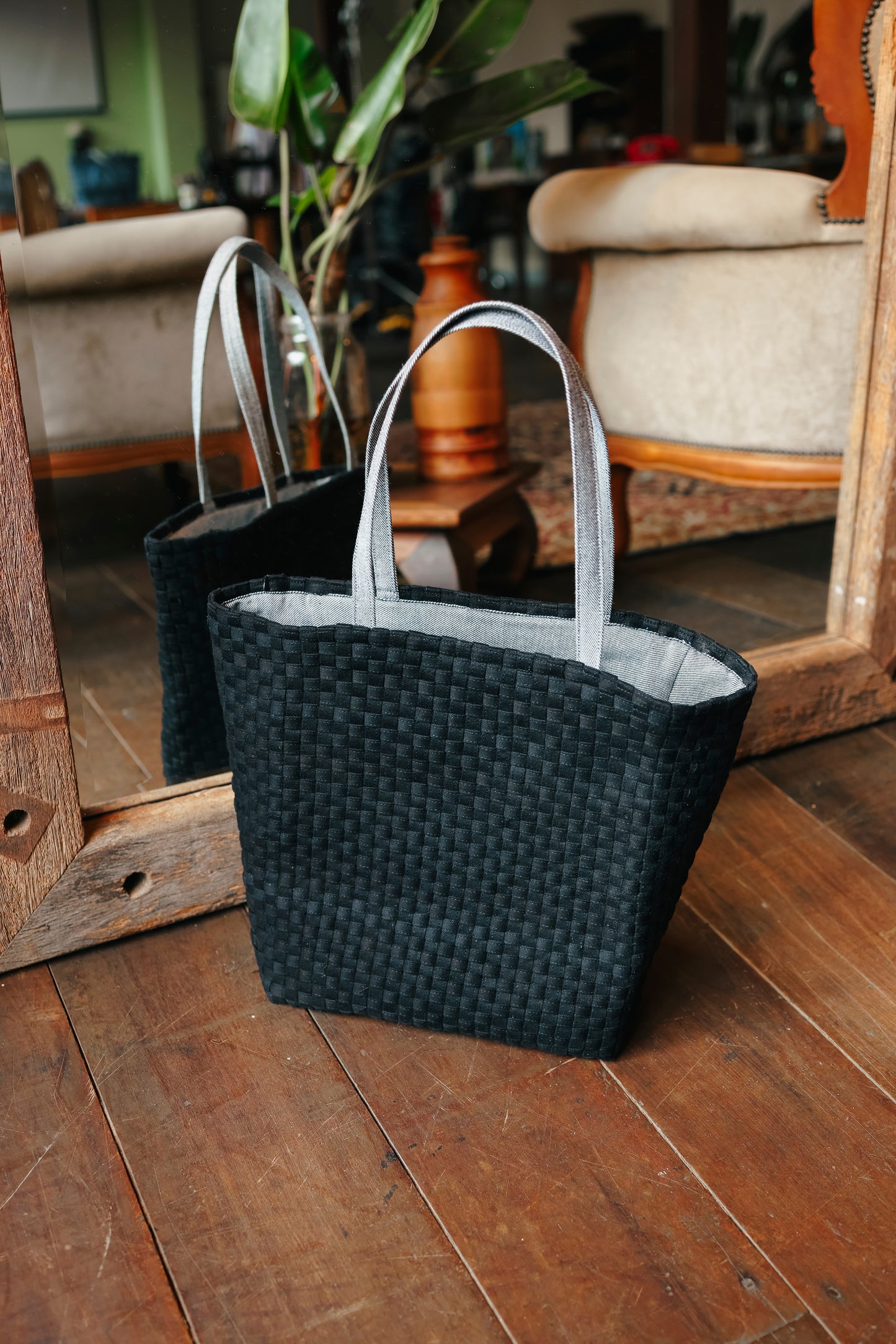 Tote Rachel Jeans Black