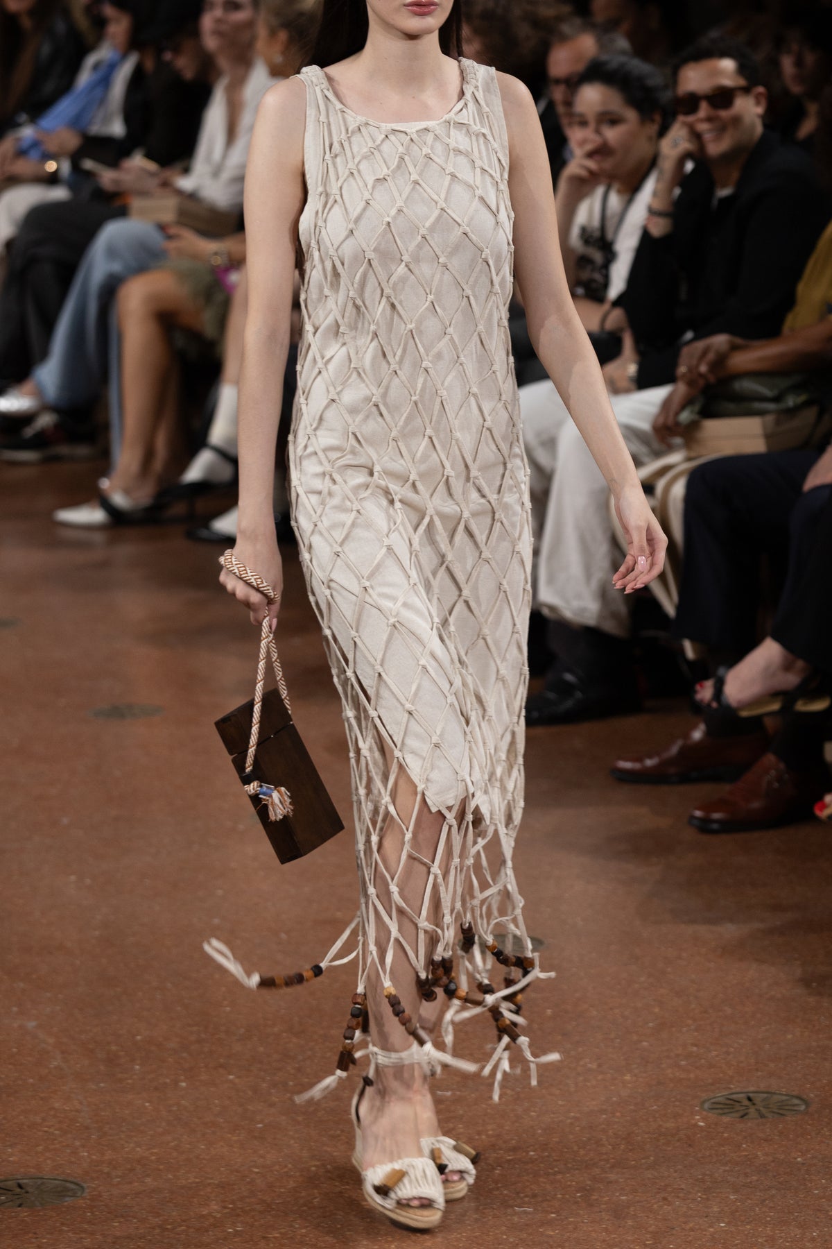 Vestido Macramê