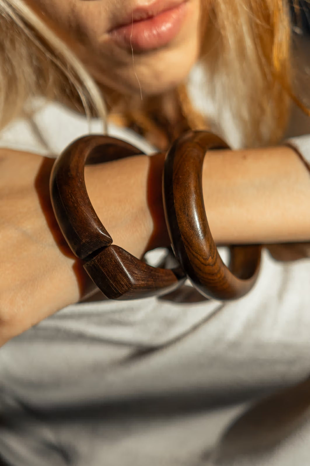 Pulseira de Madeira Básica