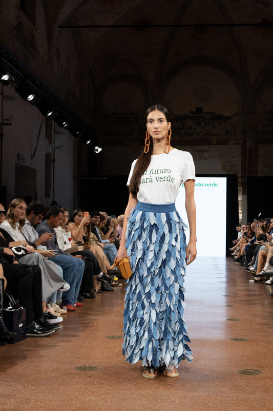 Moda sustentável brasileira em Milão conquista aplausos