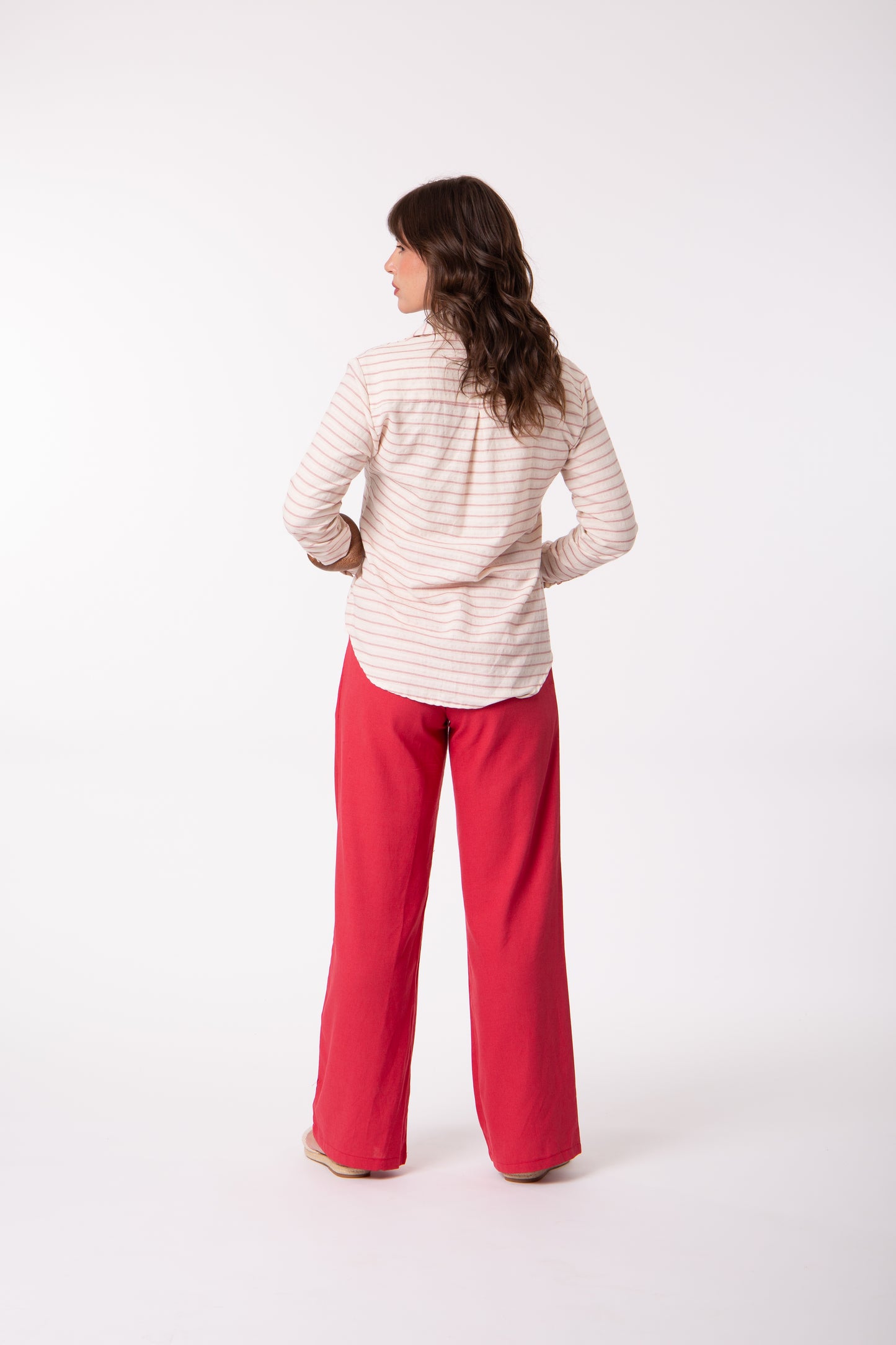 Calça alfaiataria ampla