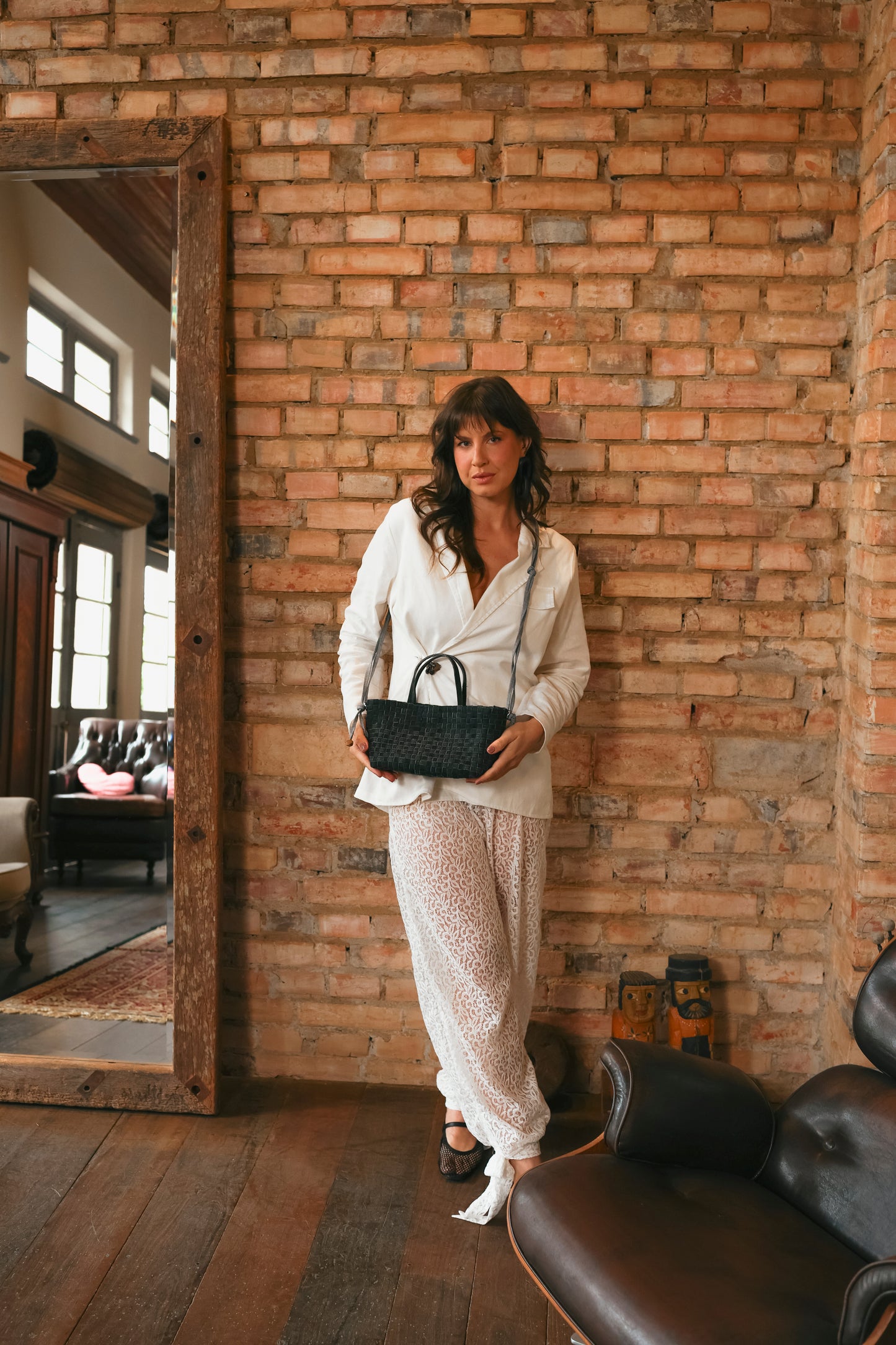 Bolsa jeans Isis Black