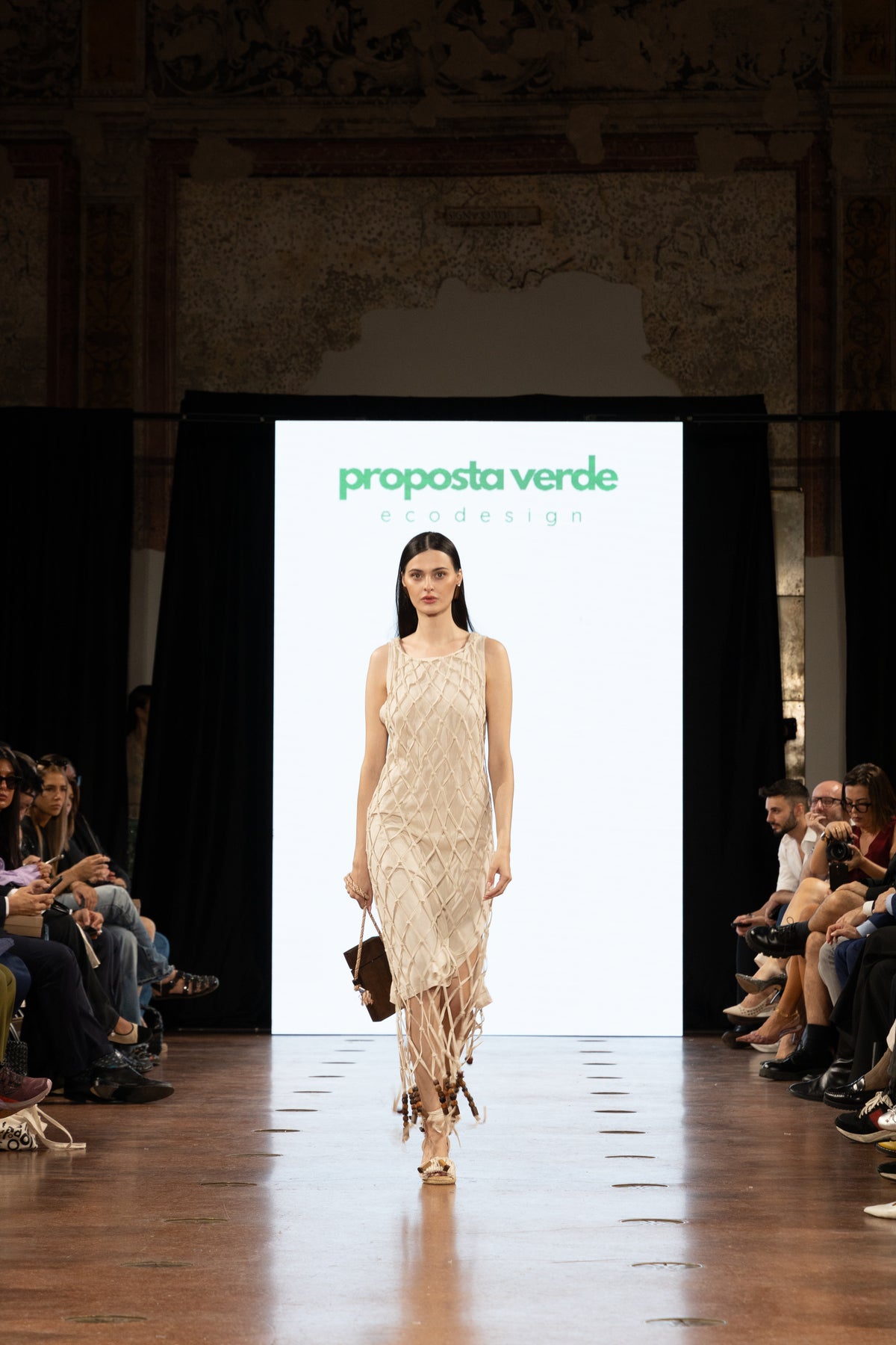 Vestido Macramê