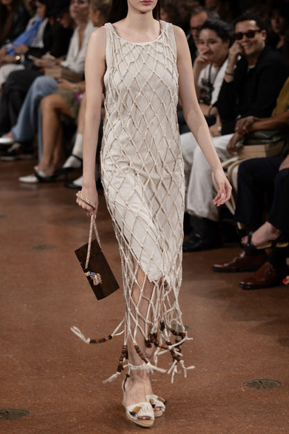 Vestido Macramê