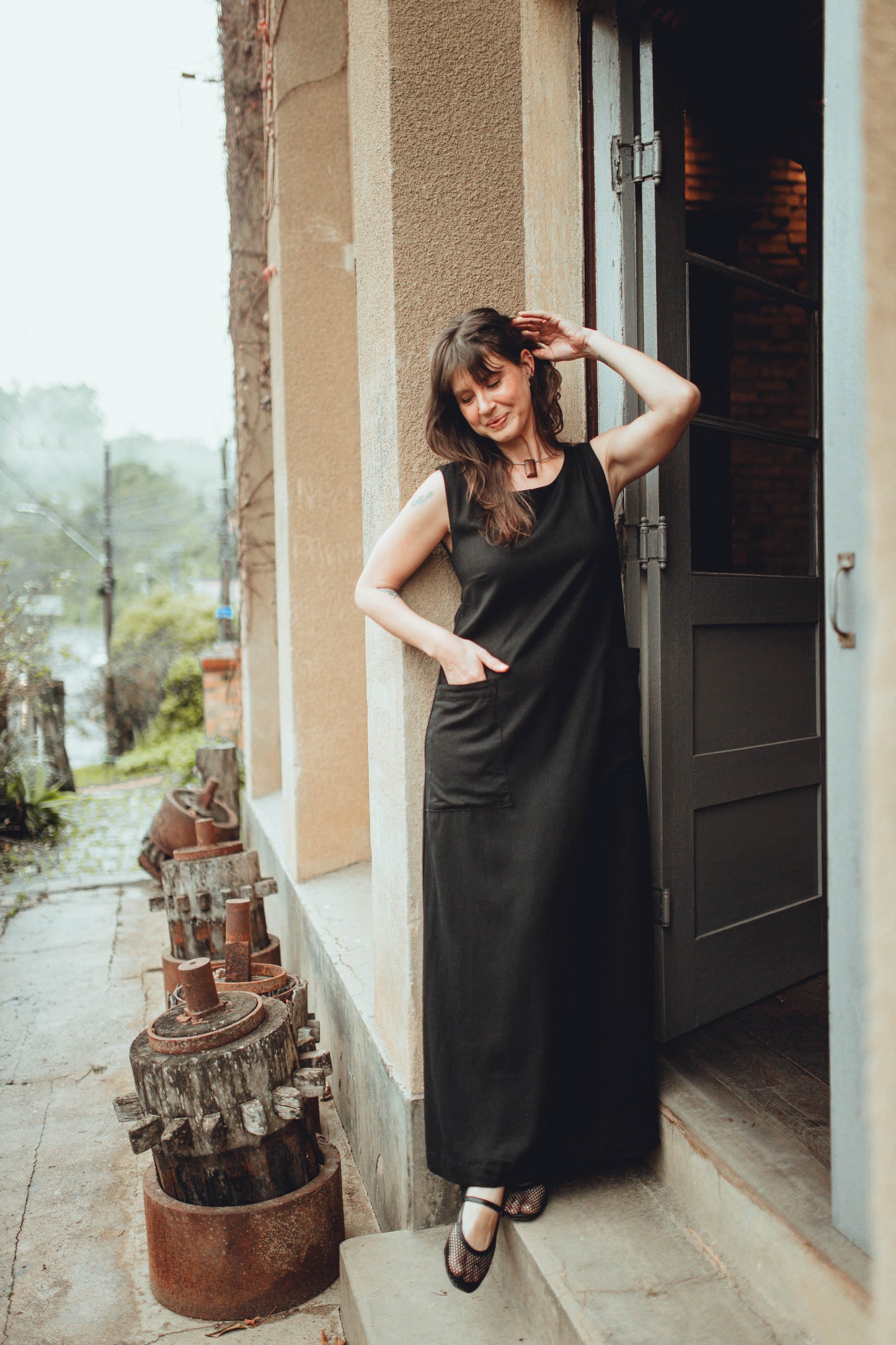 Vestido longo casual Paixão