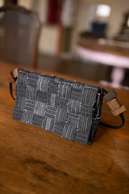 Bolsa Delicadeza retangular black