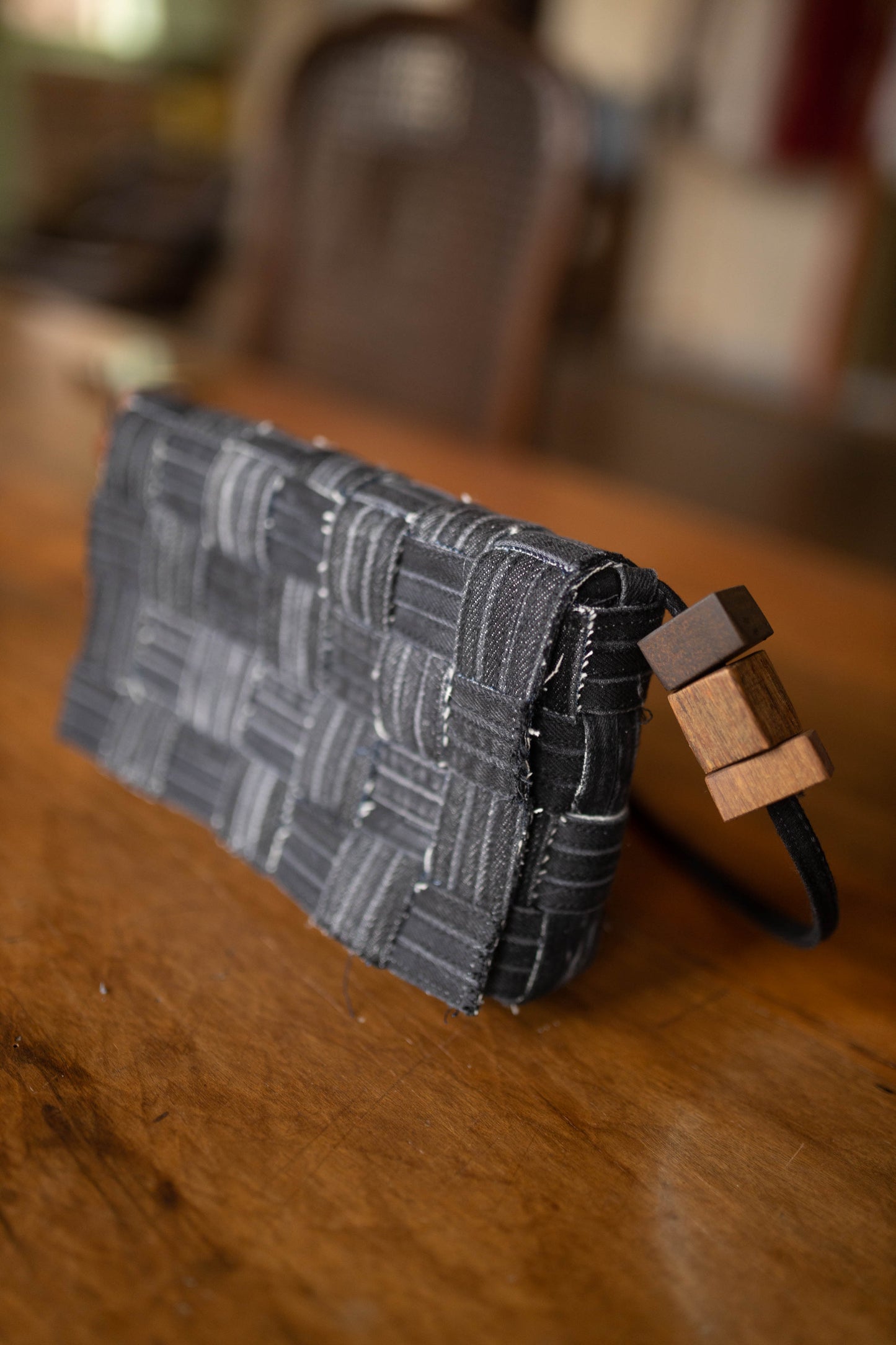 Bolsa Delicadeza retangular black