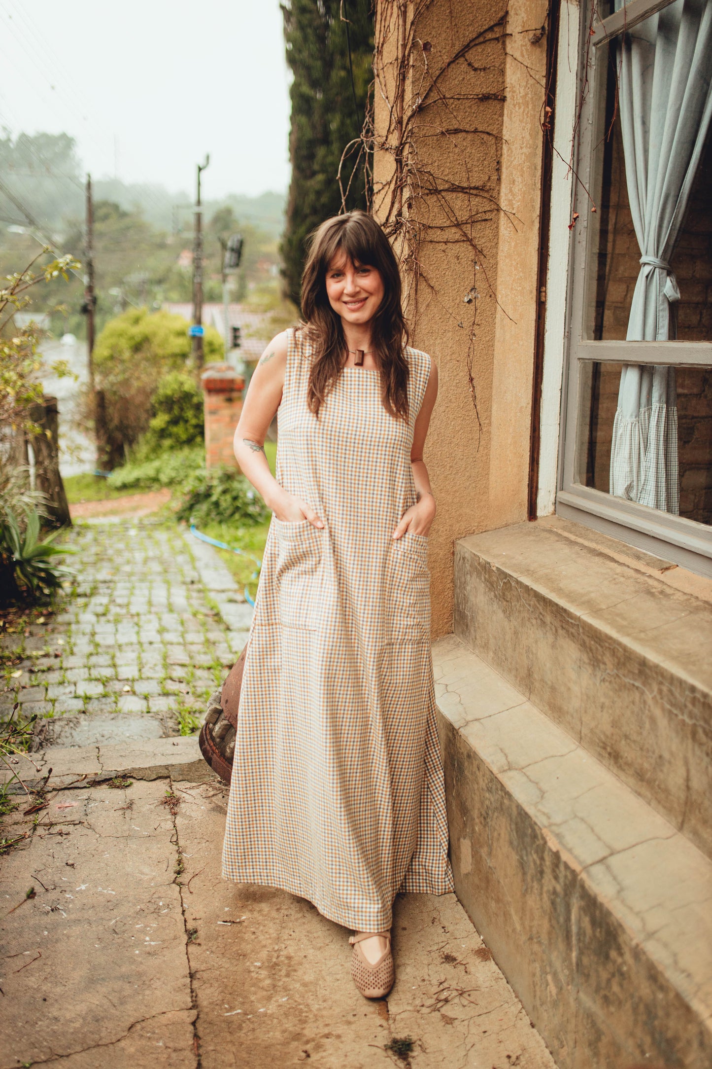 Vestido longo casual Paixão