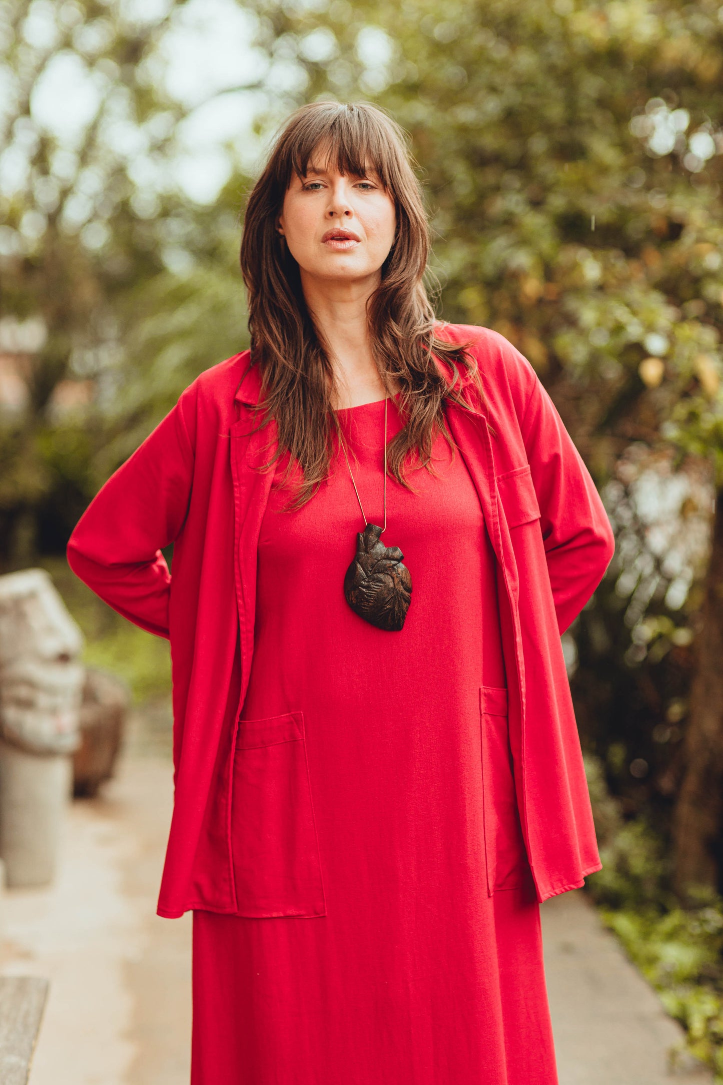 Vestido longo casual Paixão