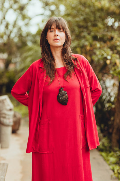 Vestido longo casual Paixão