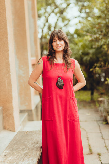 Vestido longo casual Paixão