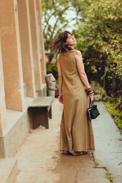 Vestido longo casual Paixão