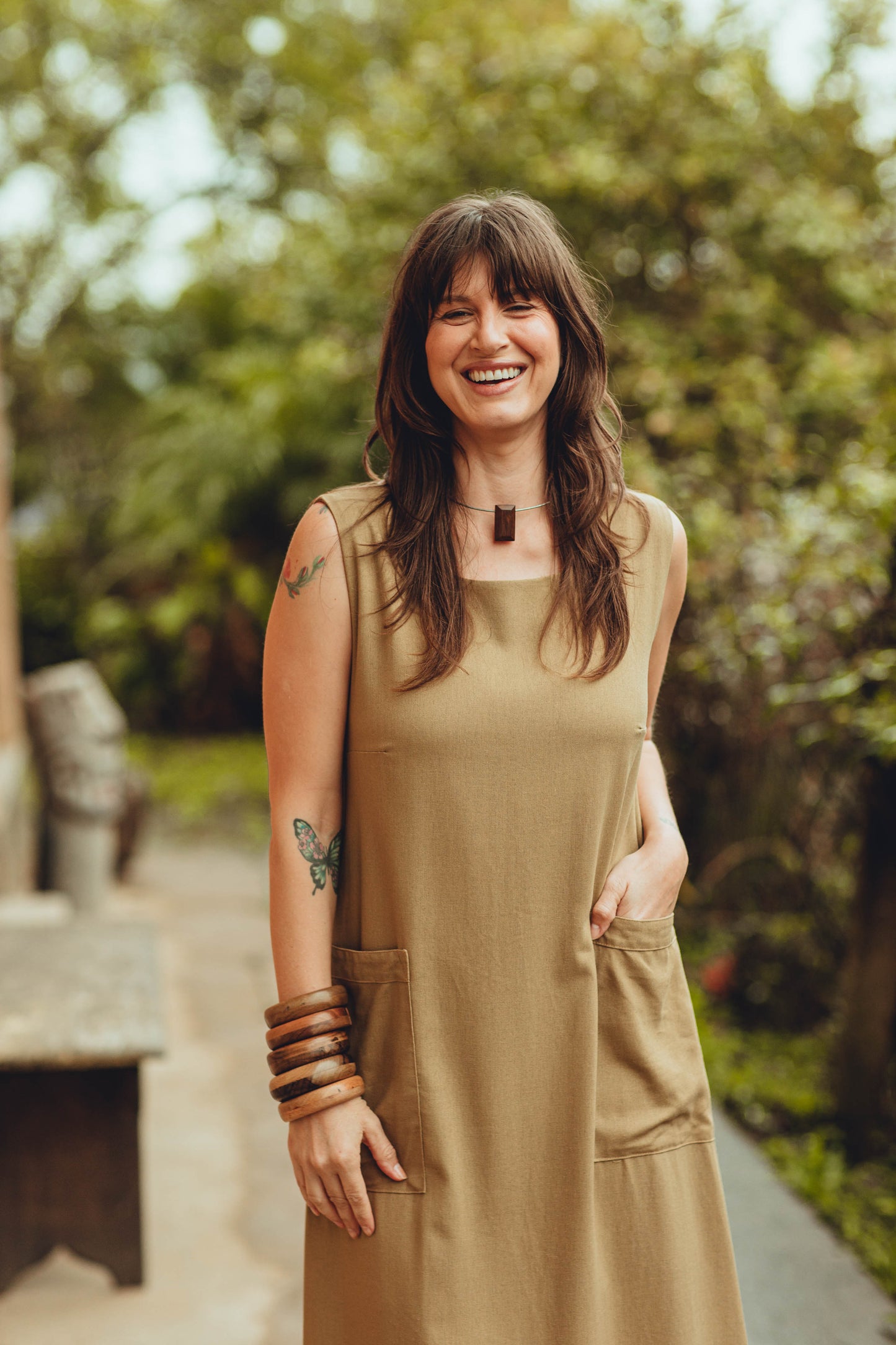 Vestido longo casual Paixão