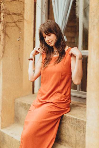 Vestido longo casual Paixão