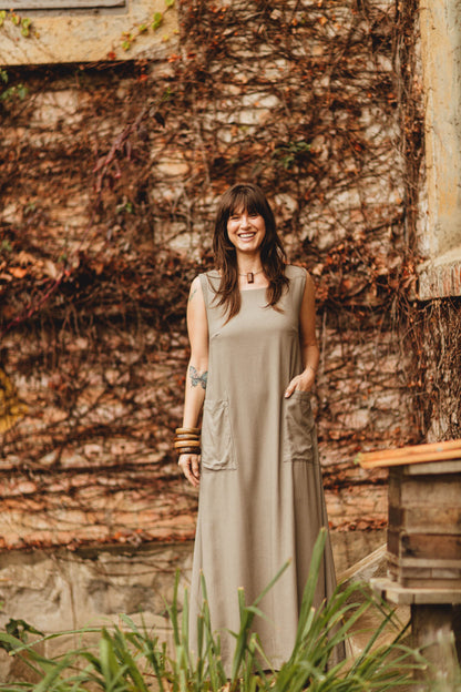 Vestido longo casual Paixão