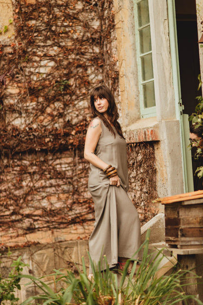 Vestido longo casual Paixão