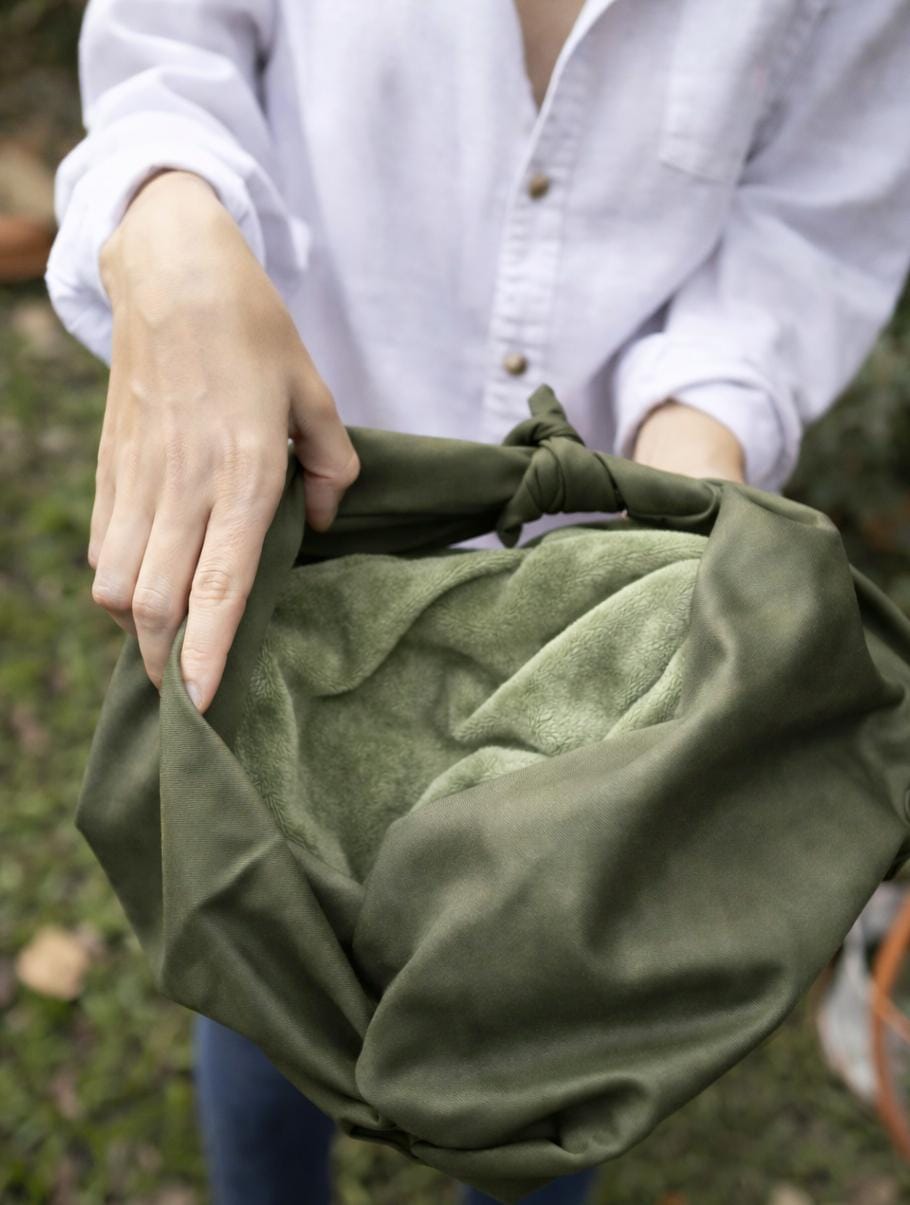 Furoshiki PU Verde Musgo