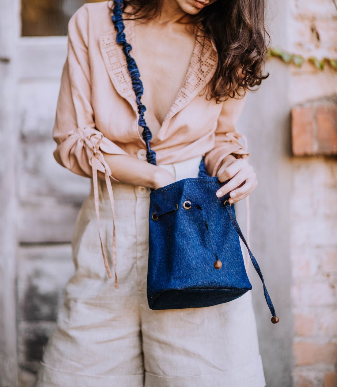 Bolsa Saco Jeans